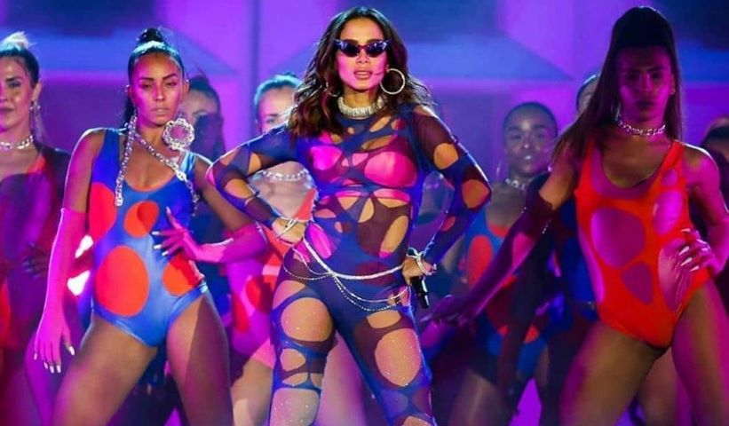 Anitta em show do Rock in Rio