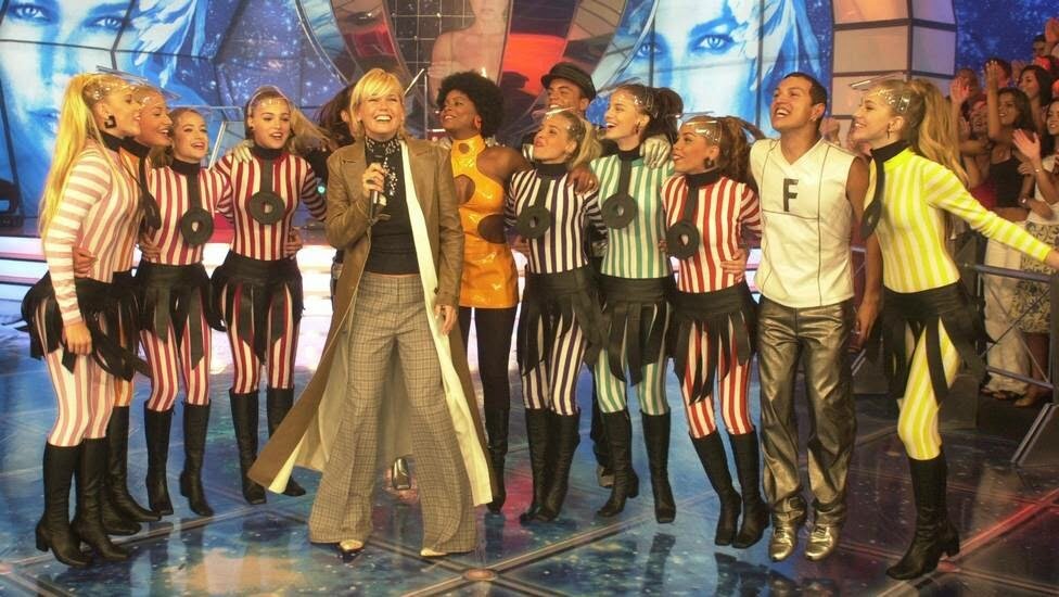 A apresentadora durante as gravações do programa Planeta Xuxa. A apresentadora durante as gravações do programa Planeta Xuxa.