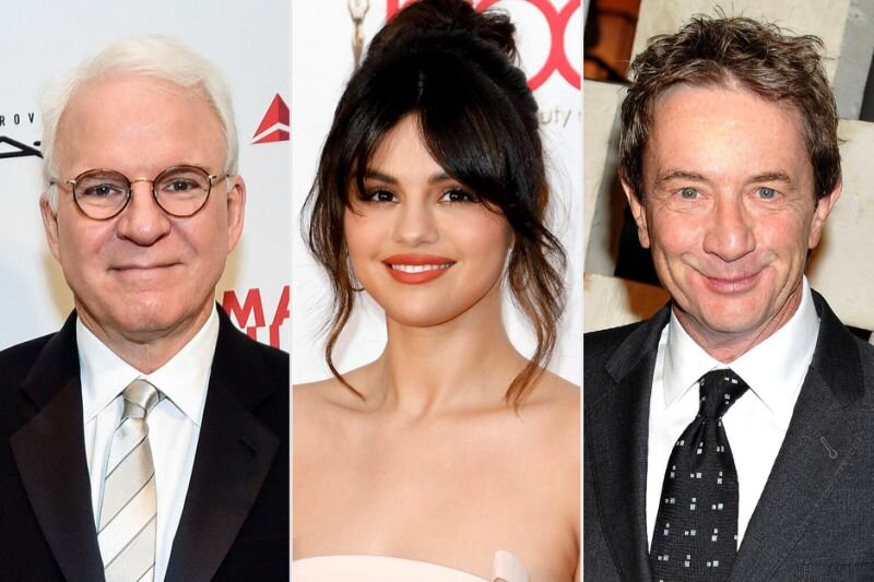 Selena Gomez, Steve Martin e Martin Short em série da Hulu. Selena Gomez, Steve Martin e Martin Short em série da Hulu.