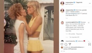 Xuxa comenta foto de ex-paquita Andrea Veiga e relembra de Ayrton Senna (Imagem: Instagram)