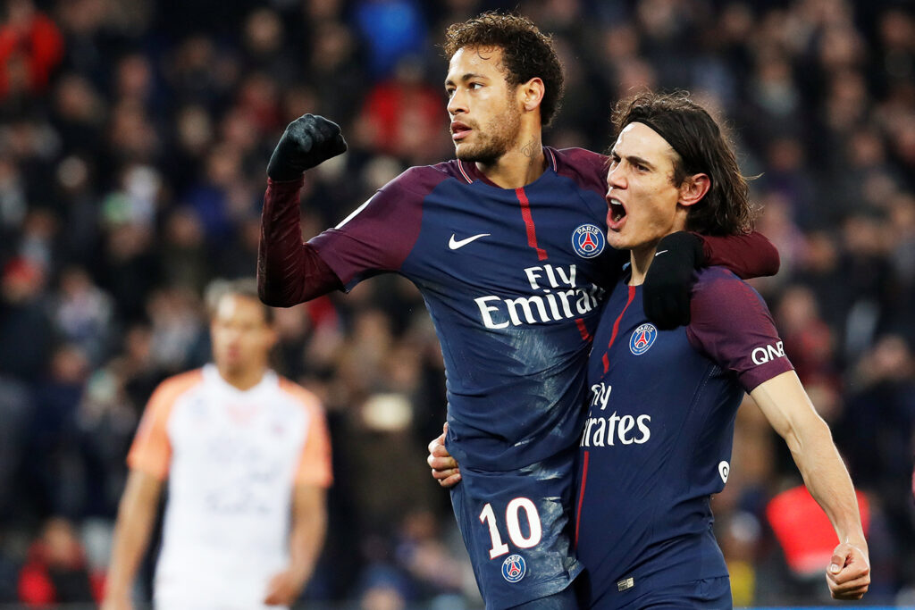 Cavani e Neymar