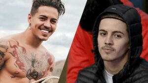 Biel foi um dos mais votados e está na primeira baia de A Fazenda 12 (Montagem/ Reseller Web)