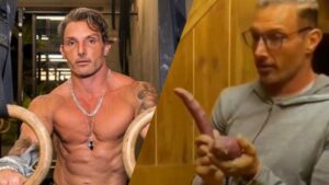 Juliano Ceglia de A Fazenda 12 é repórter e já trabalhou na Globo e SBT (Montagem/ Reseller Web)
