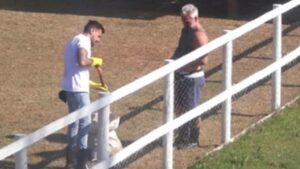 Em A Fazenda 12, Lipe e Mateus discordam com as táticas de Biel no jogo (Imagem: Play Plus/ Record)