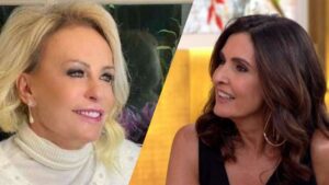 Ana Maria Braga deixa o Encontro com Fátima Bernardes e volta com seu Mais Você na íntegra em outubro. Por enquanto a duração será reduzida (Montagem/ Reseller Web)