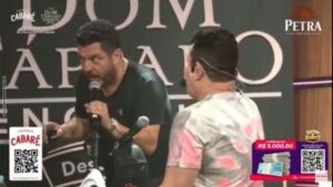 Bruno e Marrone se desentendem durante live e criam torta de climão (Imagem/ Reprodução)