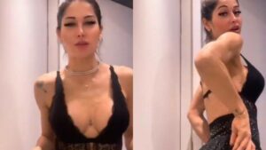 Mayra Cardi diz para seguidores que terá um encontro e exibe a lingerie que irá usar (Montagem: Reseller Web)
