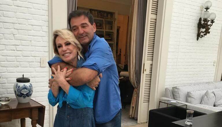 Ana Maria Braga se casa com Johnny Lucet Ana Maria Braga se casa com Johnny Lucet