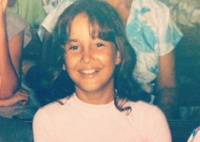 Claudia Leitte em sua infância Claudia Leitte em sua infância