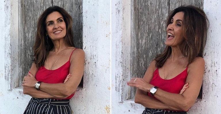 Fátima Bernardes posa para namorado Túlio Gadelha Fátima Bernardes posa para namorado Túlio Gadelha