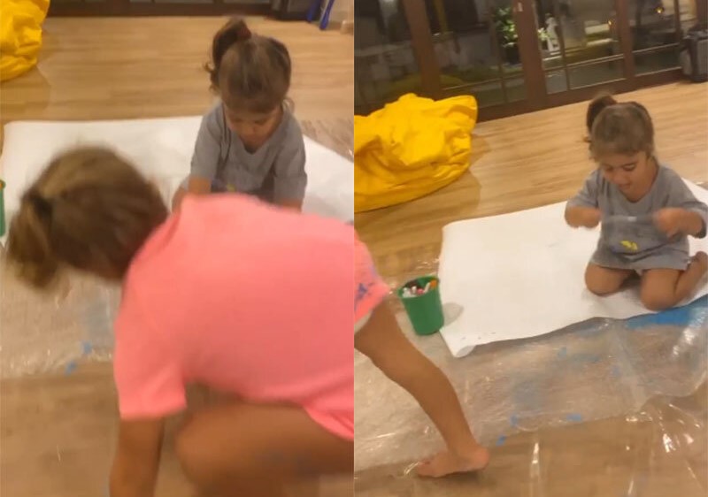 Ivete Sangalo mostra filhas gêmeas se divertindo em sala luxuosa Ivete Sangalo mostra filhas gêmeas se divertindo em sala luxuosa