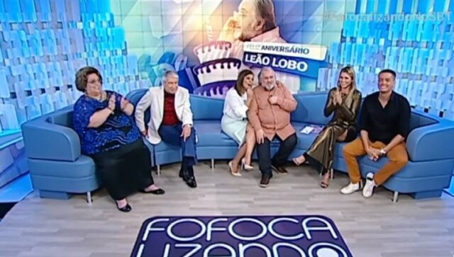 Programa Fofocalizando em sua antiga formação Programa Fofocalizando em sua antiga formação