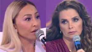Luiza Ambiel participa da Hora do Faro e leva resposta de Sabrina Sato (Montagem: Reseller Web)
