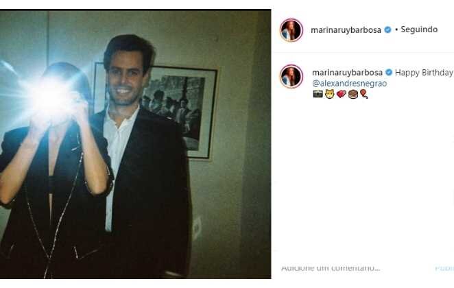 Marina Ruy Barbosa parabeniza marido em aniversário Marina Ruy Barbosa parabeniza marido em aniversário