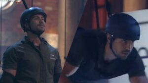 Mais uma prova vencida por Mariano em A Fazenda 12. Agora o sertanejo tem em suas mãos o Lampião do Poder (Montagem: Reseller Web)