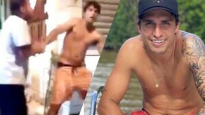 Fora do BBB, Felipe Prior se envolve em briga e tem vídeo levando soco divulgado nas redes (Montagem: Reseller Web)