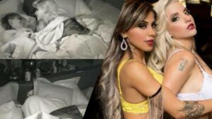 Fãs de Clara Aguilar pedem vídeo íntimo protagonizado por ela e Vanessa Mesquita no BBB 14 (Montagem: Reseller Web)