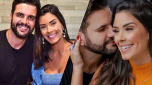 Após escândalo de suposta traição, Ivy Moraes diz que já está tudo resolvido e o casamento continua de pé (Montagem: Reseller Web)