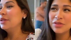 Kaka Diniz surge de toalha em vídeo da esposa, Simone (Imagem: instagram)